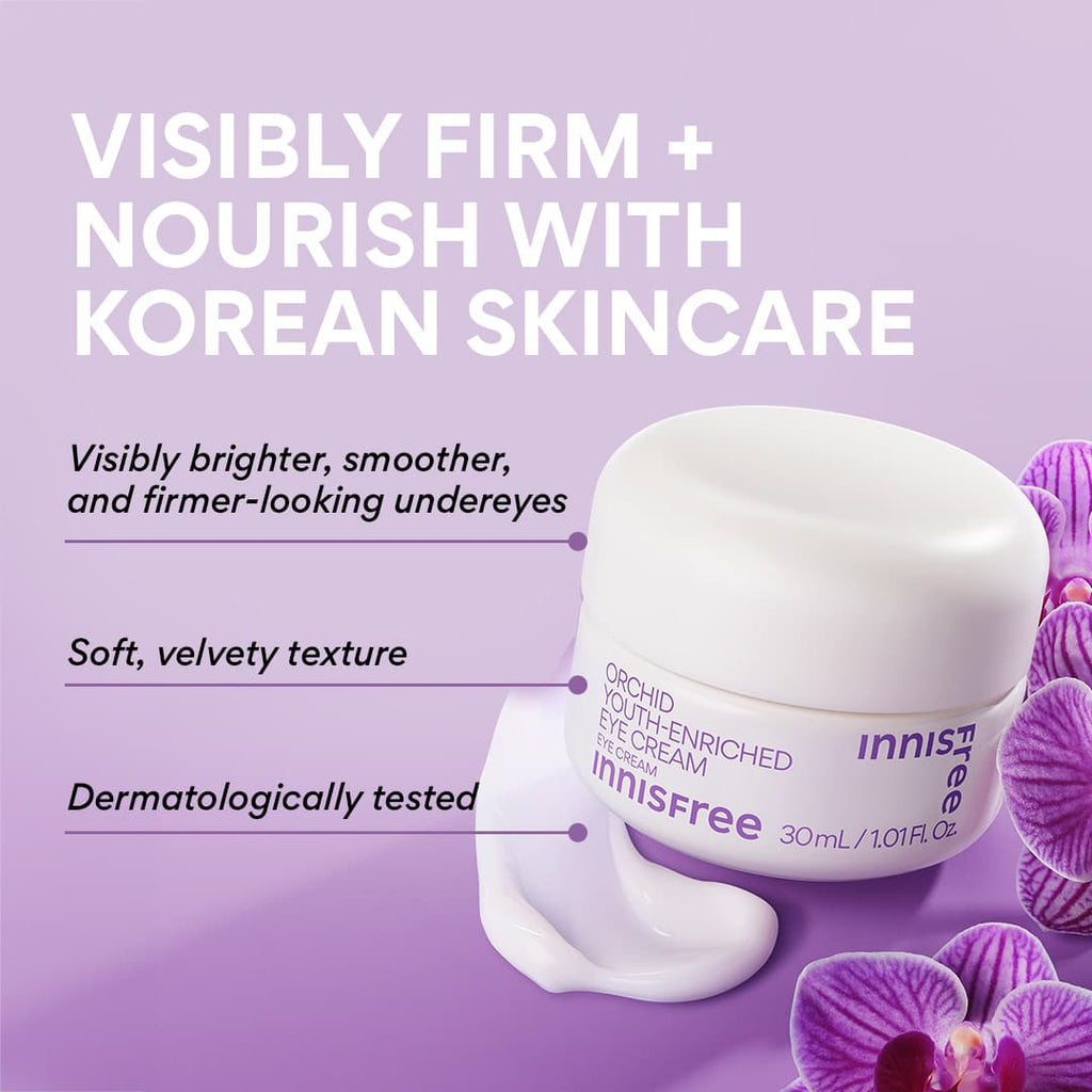 Orchid Youth-Enriched Eye Cream benefits