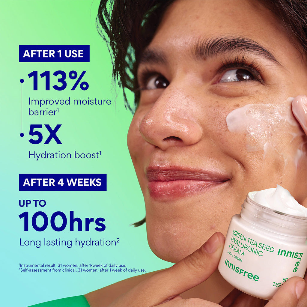 green tea cream claims