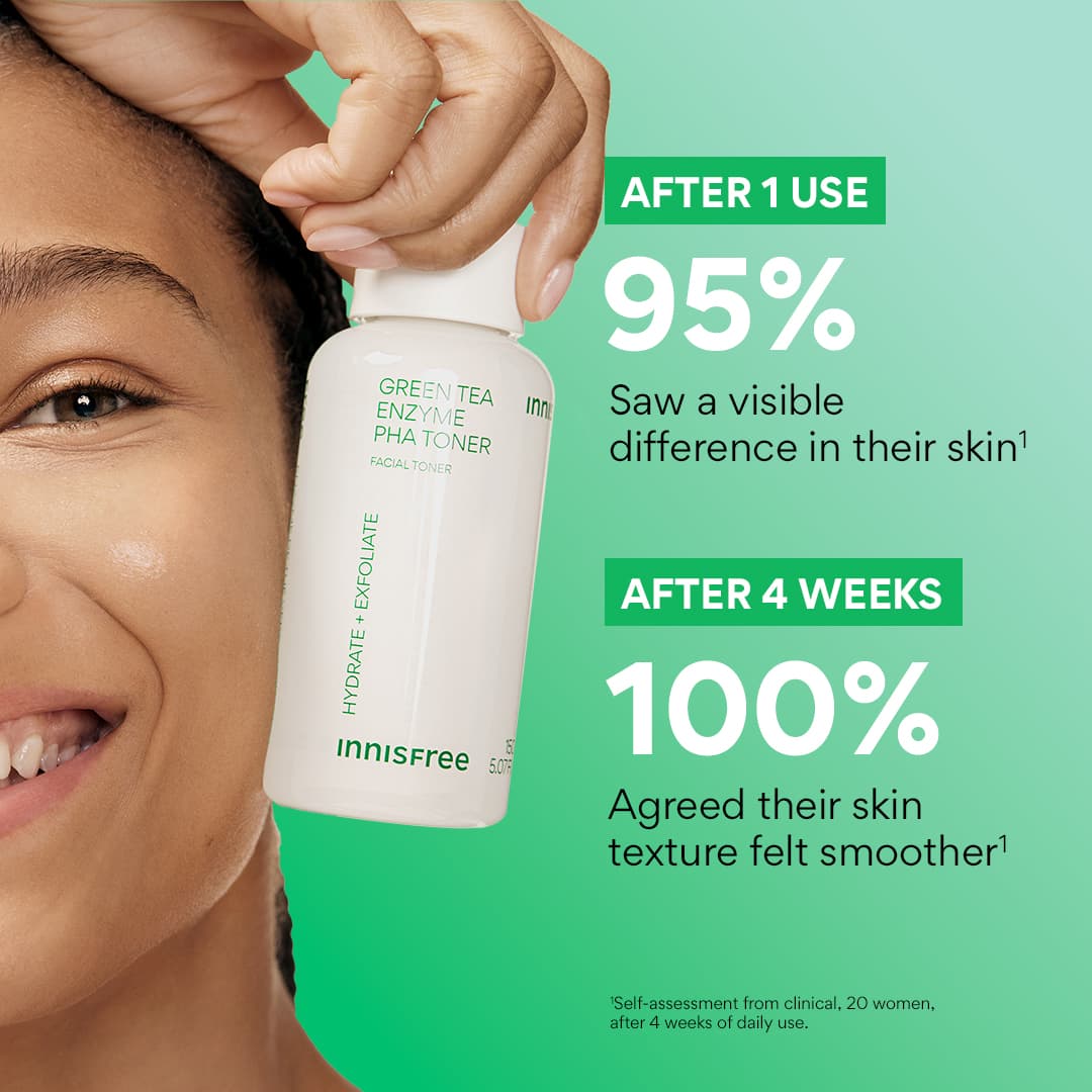 Green Tea Enzyme PHA Toner claims