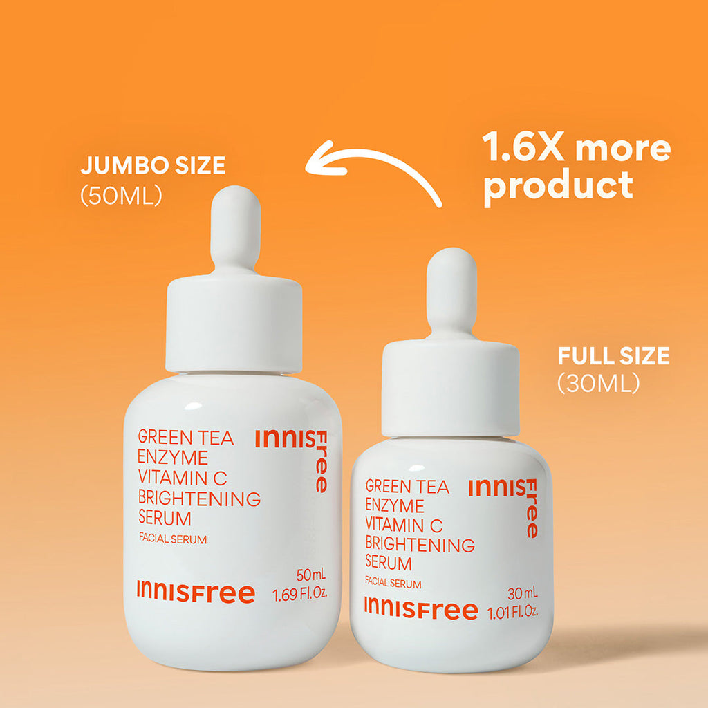 Green Tea Enzyme Vitamin C Brightening Serum sizes- 50ML