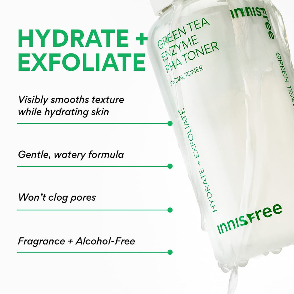 Green Tea Enzyme PHA Toner benefits