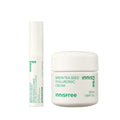 wildly hydrating duo packshot: green tea caffeine eye serum and green tea cream