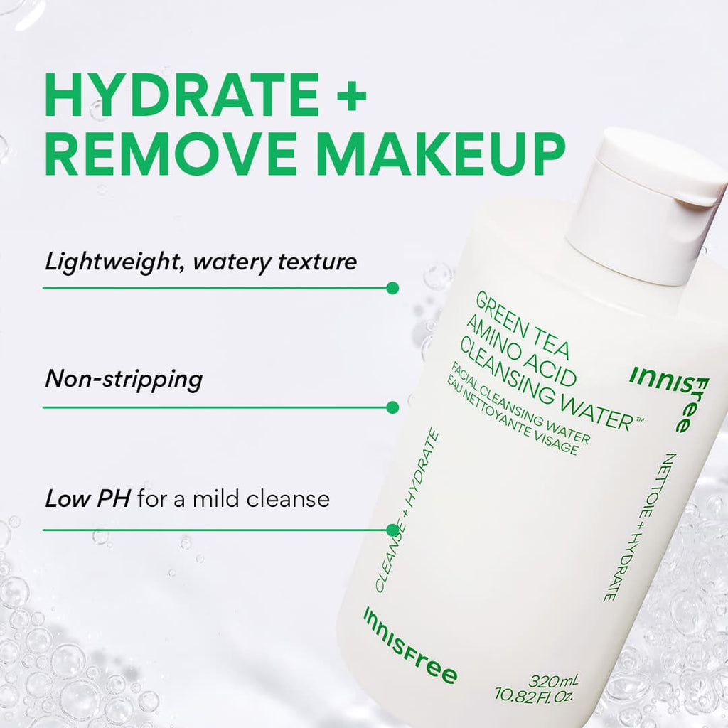 Green Tea Amino Acid Cleansing Water benefits