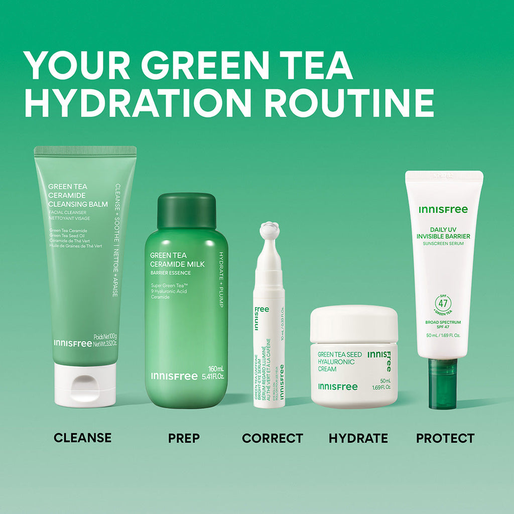 Green Tea Ceramide Cleansing Balm your green tea hydration routine