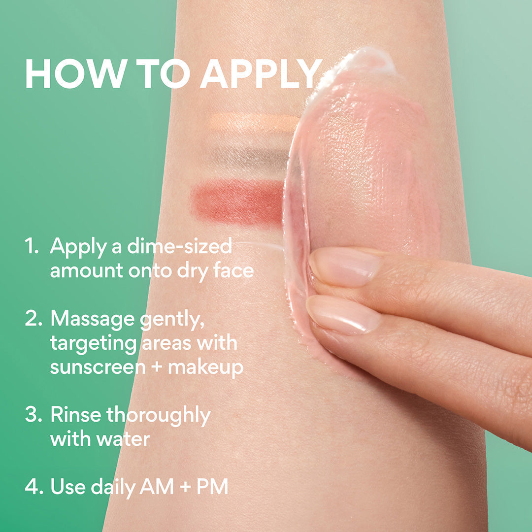 Green Tea Ceramide Cleansing Balm how to apply