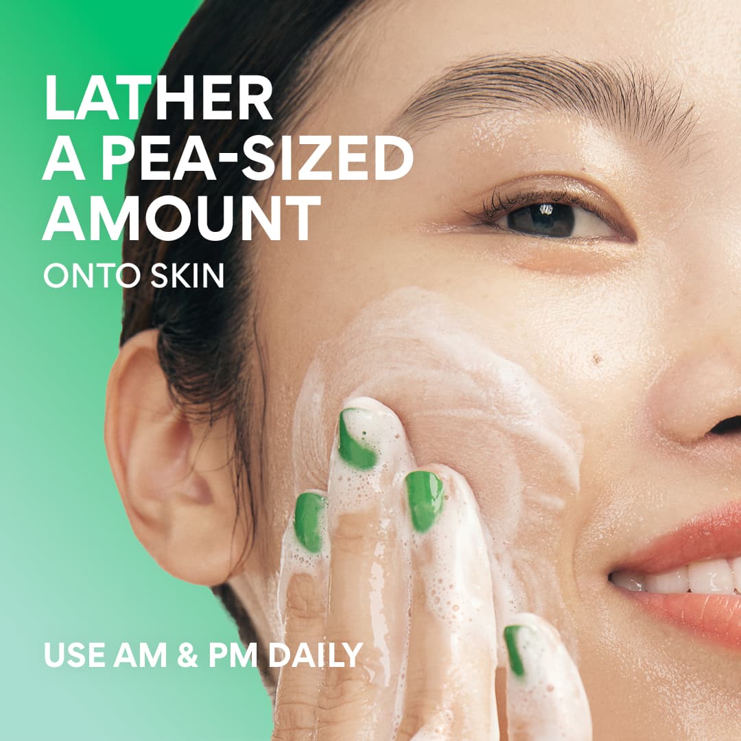 Green Tea Amino Acid Cleansing Foam application guideline