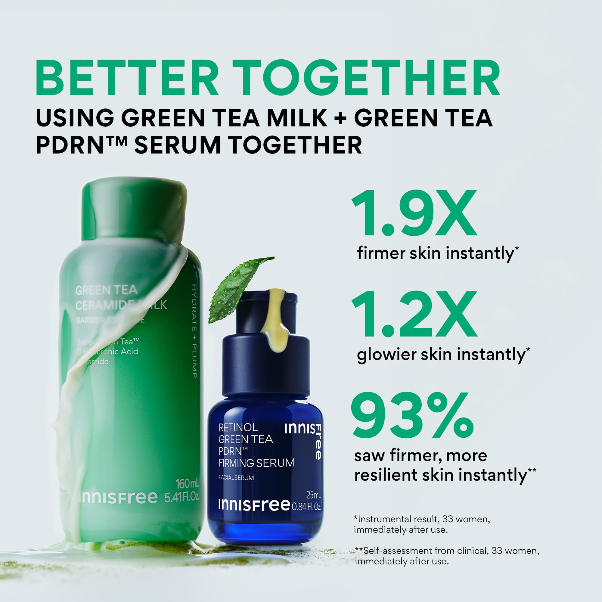 Firm + Glow Duo better together