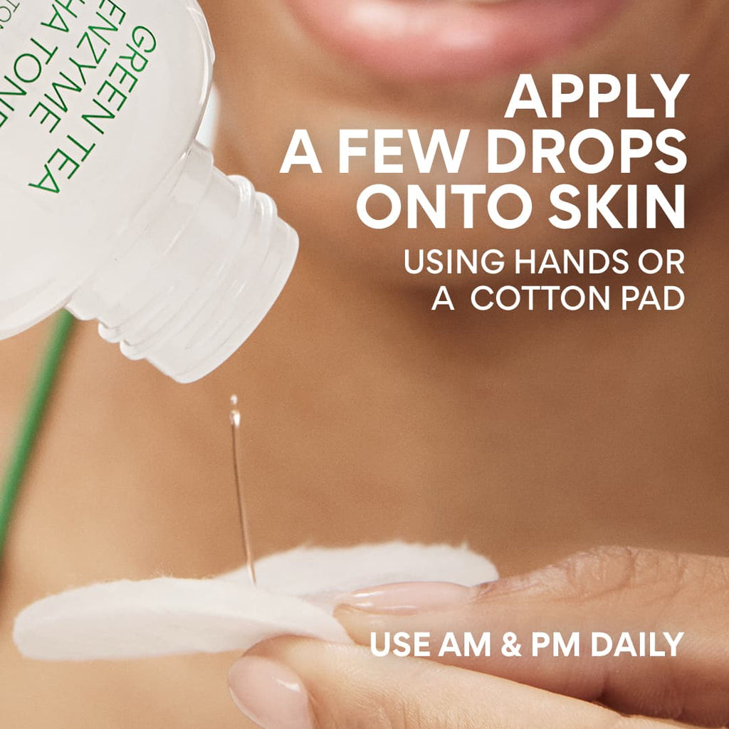 Green Tea Enzyme PHA Toner how to apply