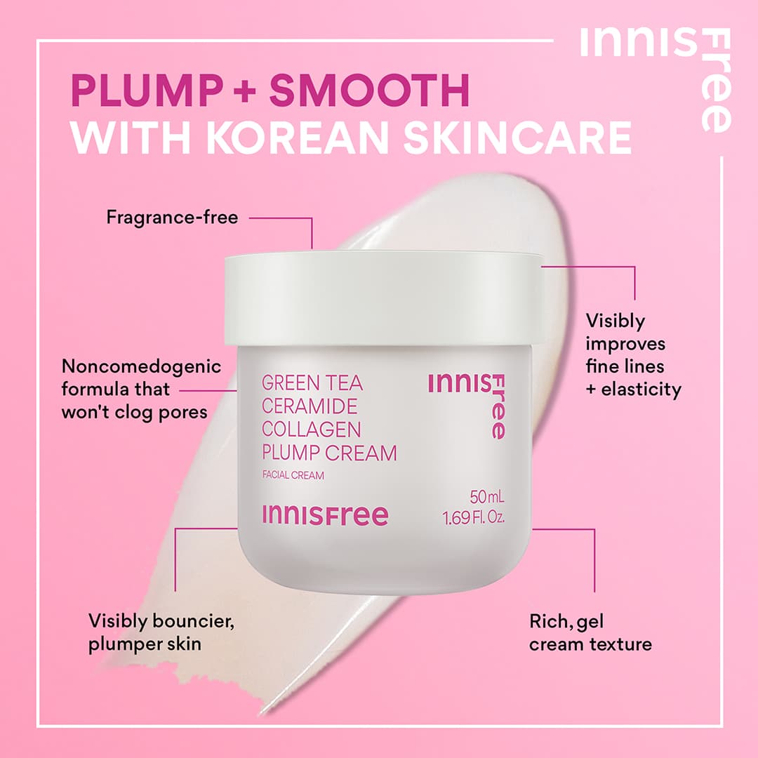 plump and smooth with korean skincare: collagen cream