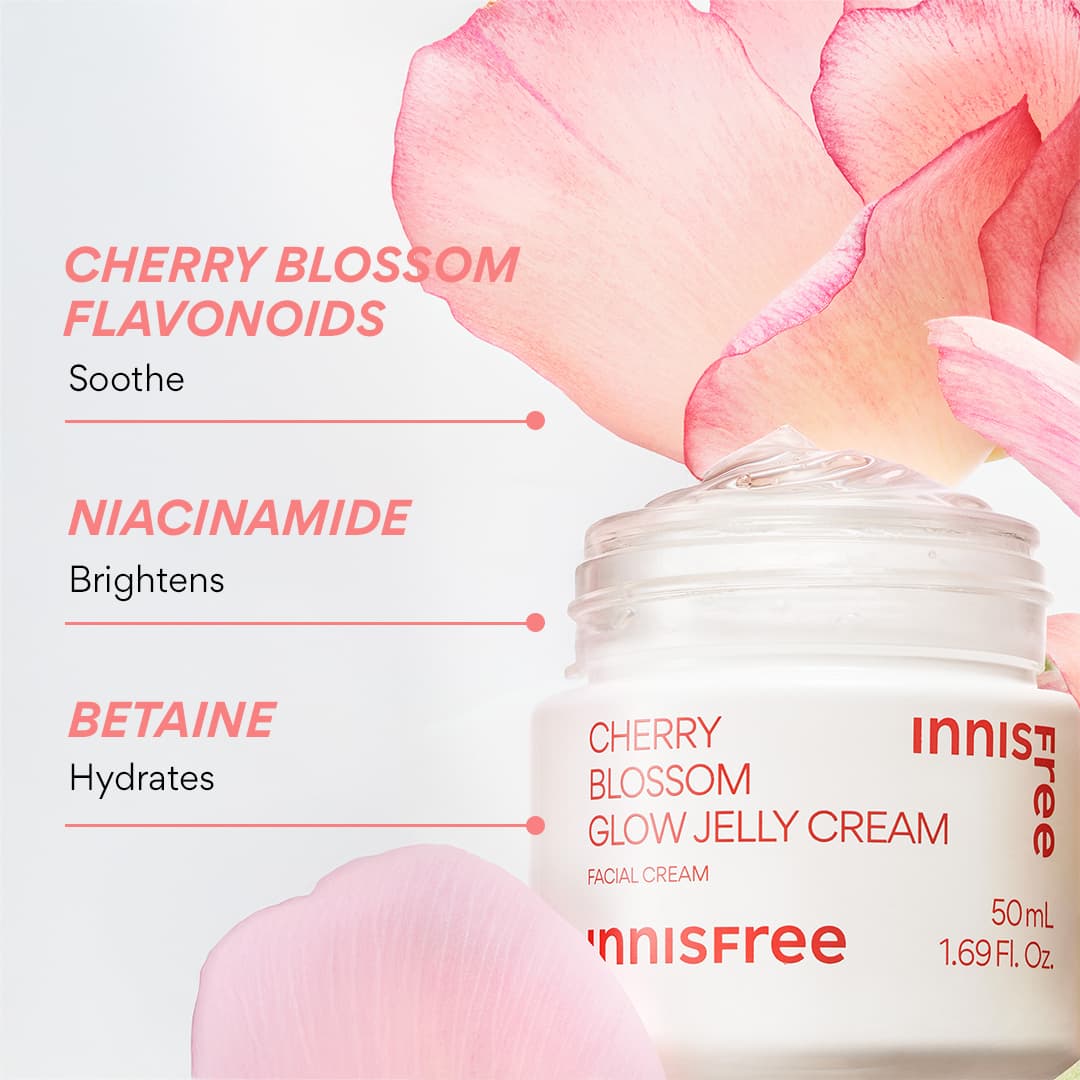 Cherry Blossom Glow Jelly Cream ingredients