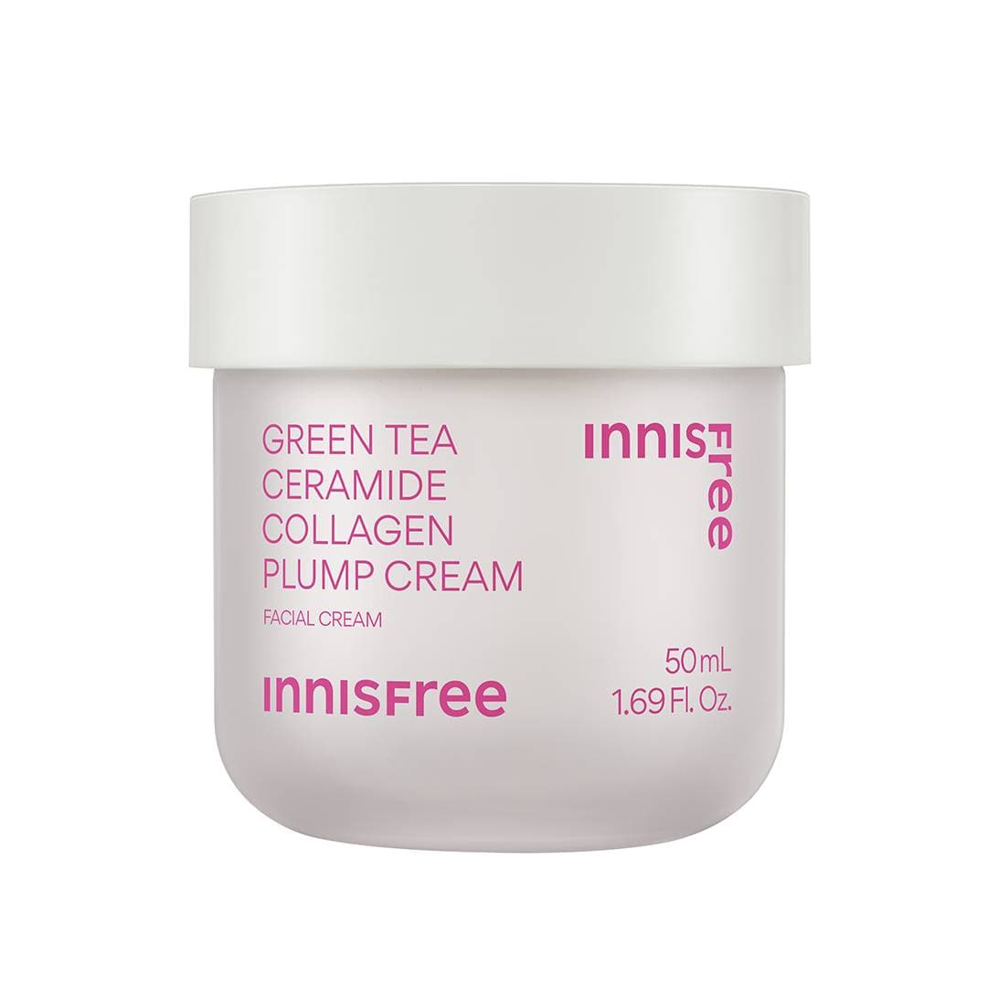 Green Tea Ceramide Collagen Plump Cream, 50mL