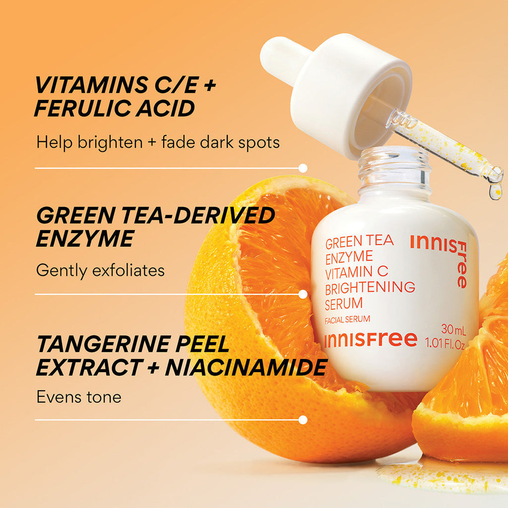 Green Tea Enzyme Vitamin C Brightening Serum ingredients