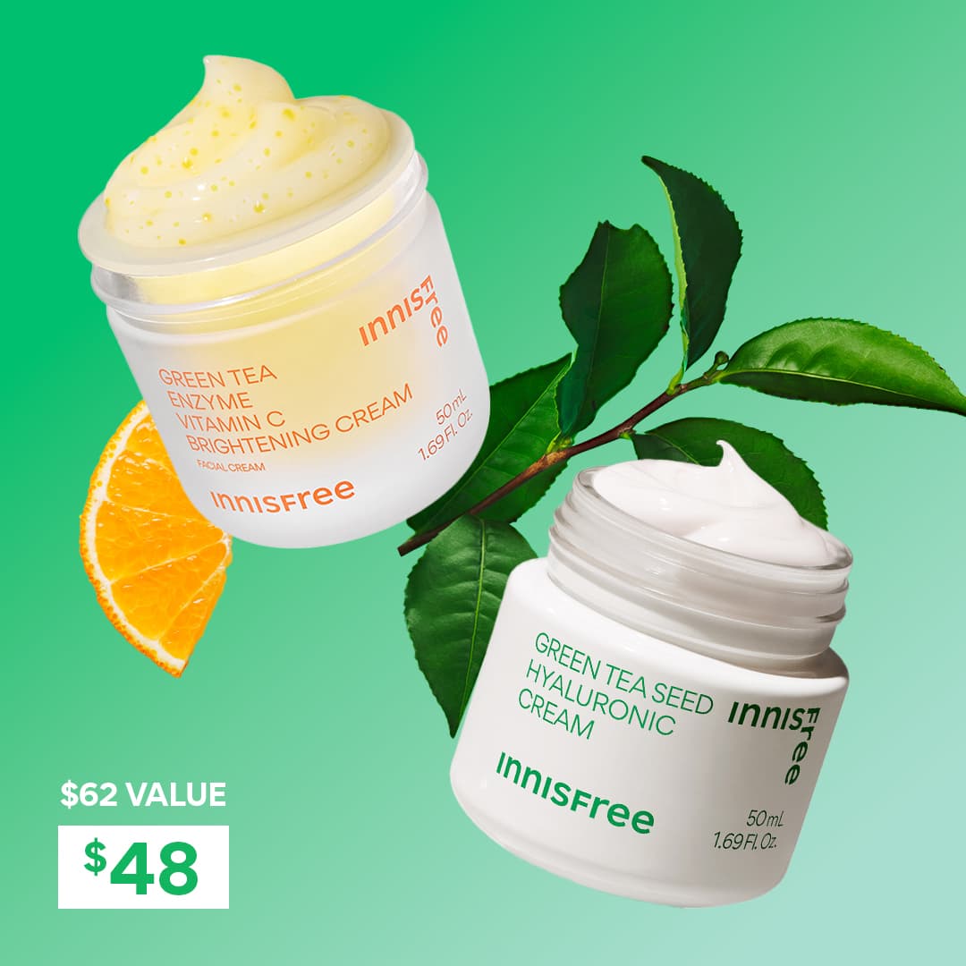 brighten and hydrate duo: $48, $62 value
