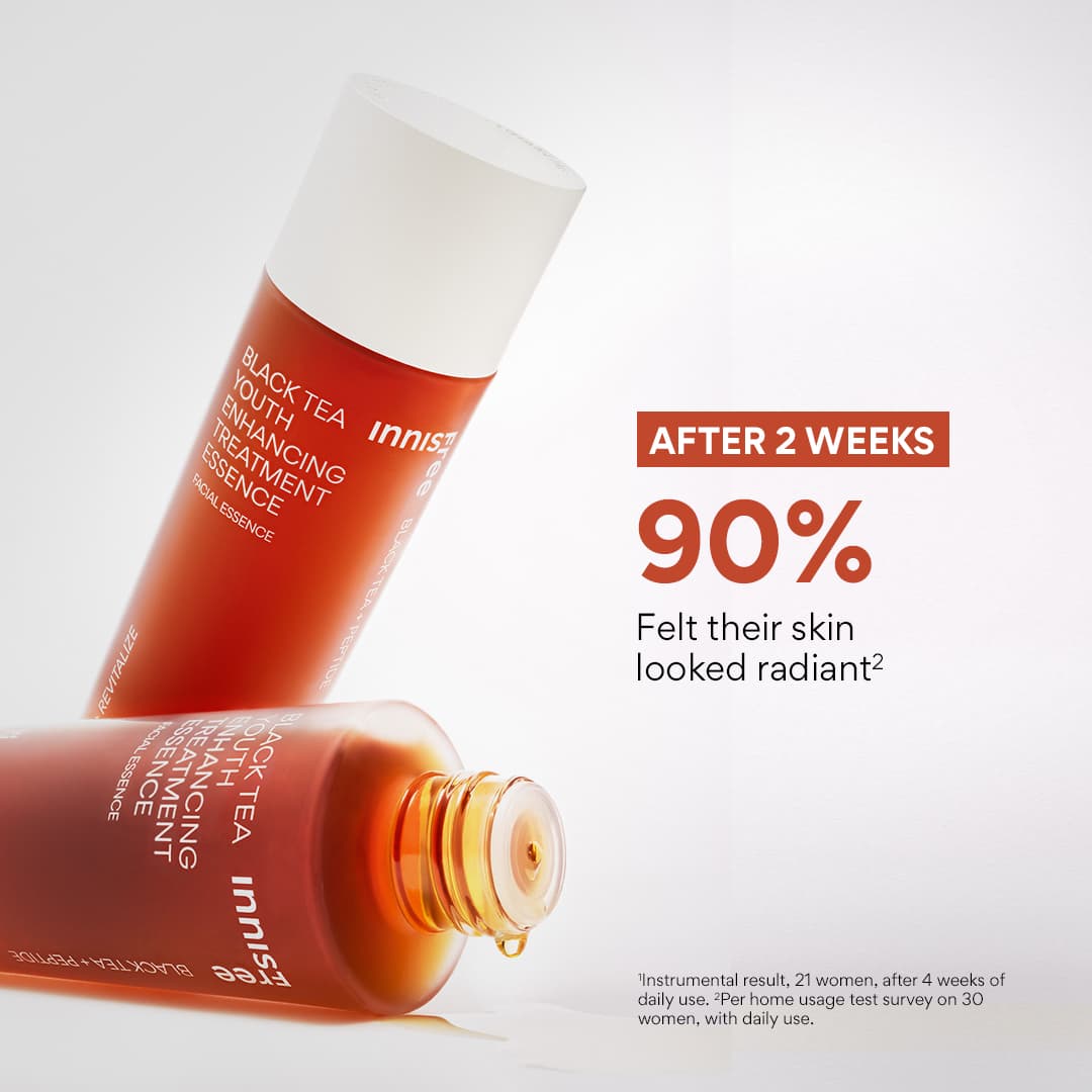 Black Tea Youth Enhancing Treatment Essence claims