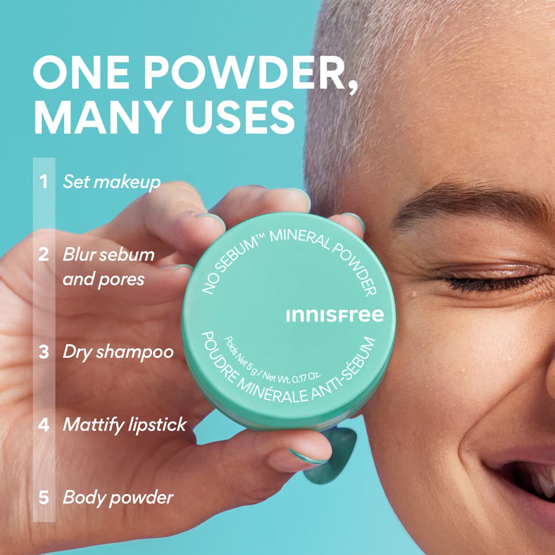No-Sebum Mineral Powder uses: REGULAR