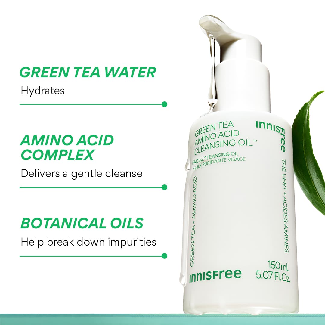 Green Tea Amino Acid Cleansing Oil ingredients