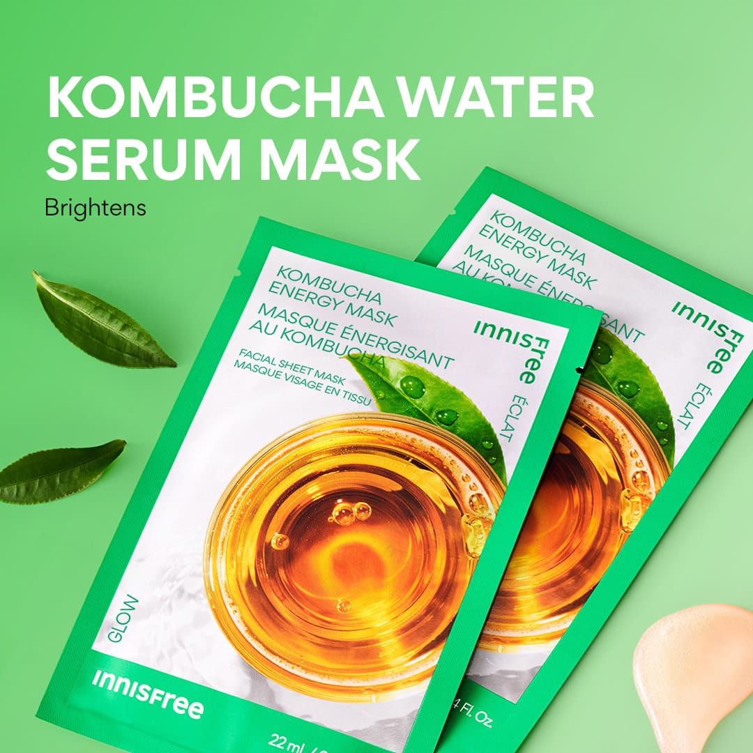 Energy Sheet Mask, Kombucha Energy - Glow