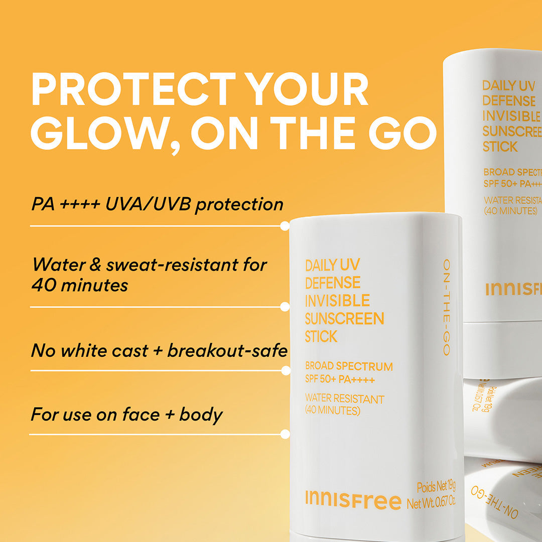 Daily UV Defense Sunscreen Stick SPF 50+ benefits