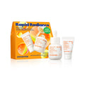 rapid radiance set packshot ft. Vitamin C serum and mini vitamin c cream