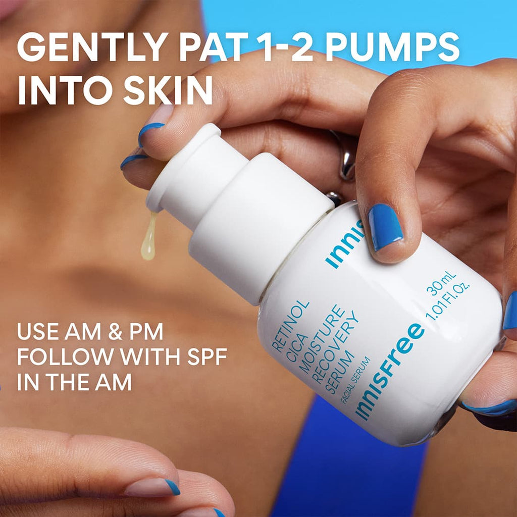Retinol Cica Moisture Recovery Serum application guideline