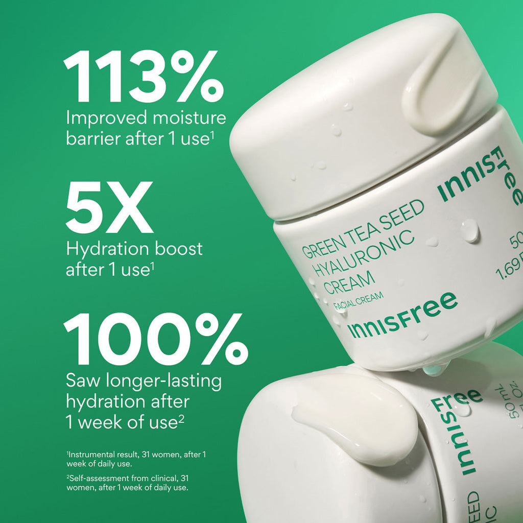 Green Tea Mini Double Cleanse + Hydrate Trio: green tea cream clinicals