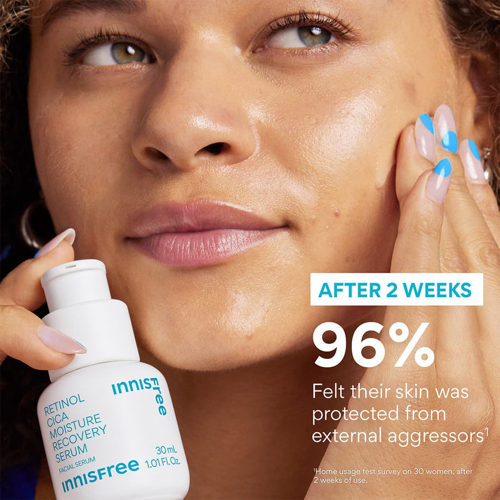 Retinol Cica Moisture Recovery Serum claims