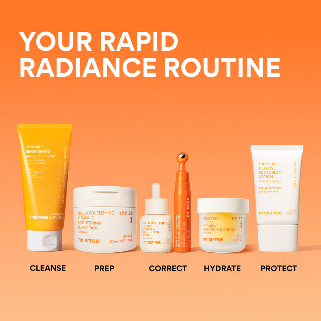 your rapid radiance routine