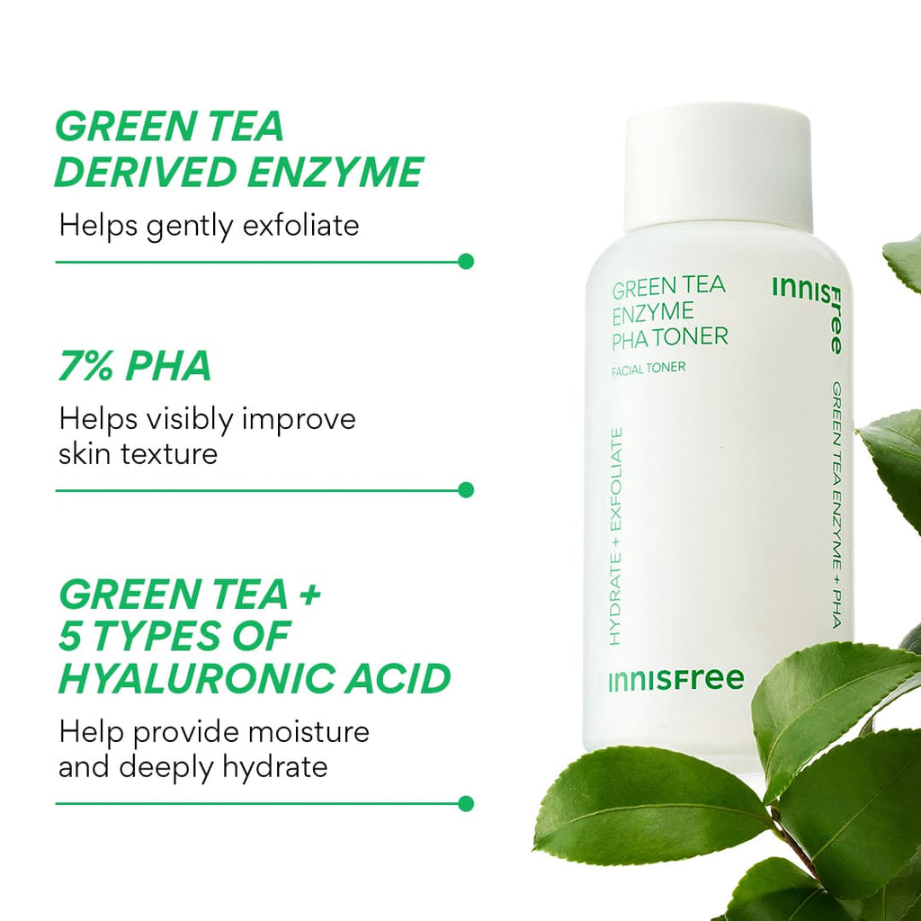 Green Tea Enzyme PHA Toner ingredients