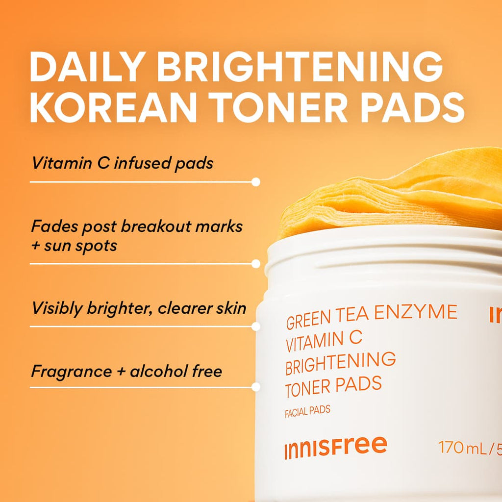 Daily Brightening Korean Toner Pads product benefits