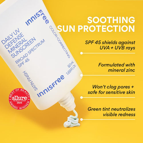Daily UV Defense Mineral Sunscreen benefits