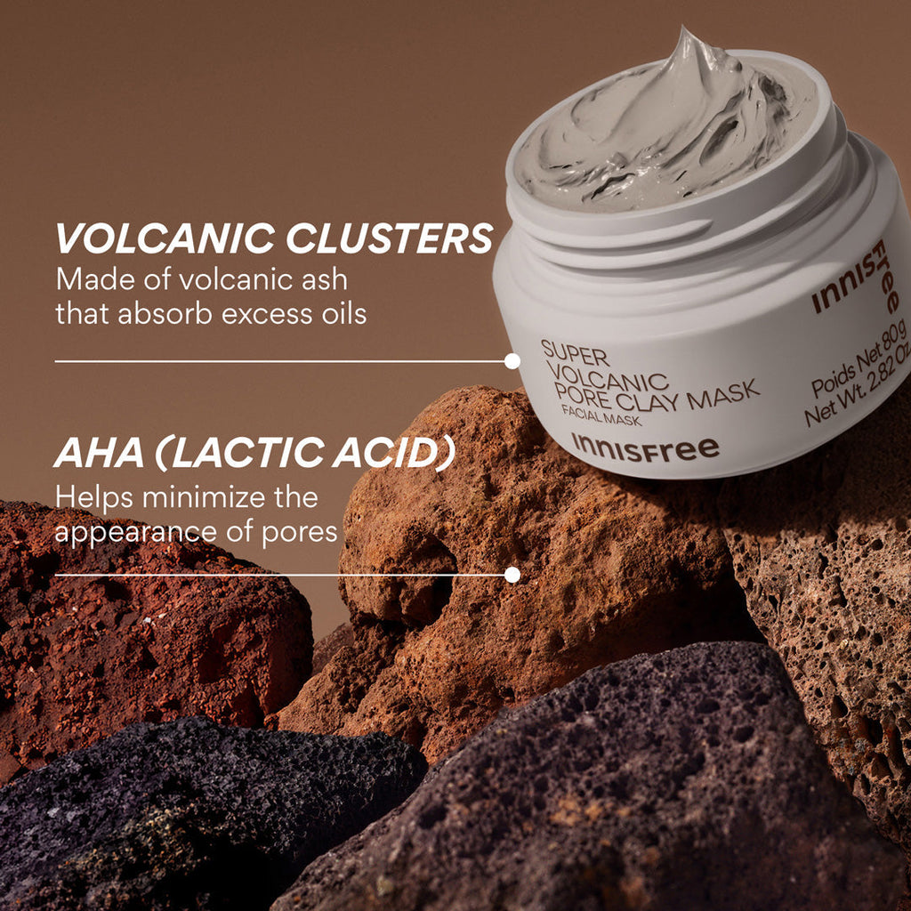 Super Volcanic Pore Clay Mask  ORIGINAL, ingredients