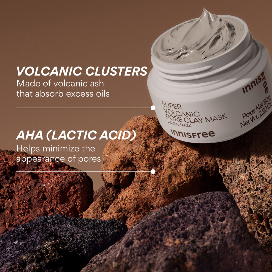 Super Volcanic Pore Clay Mask  ORIGINAL, ingredients