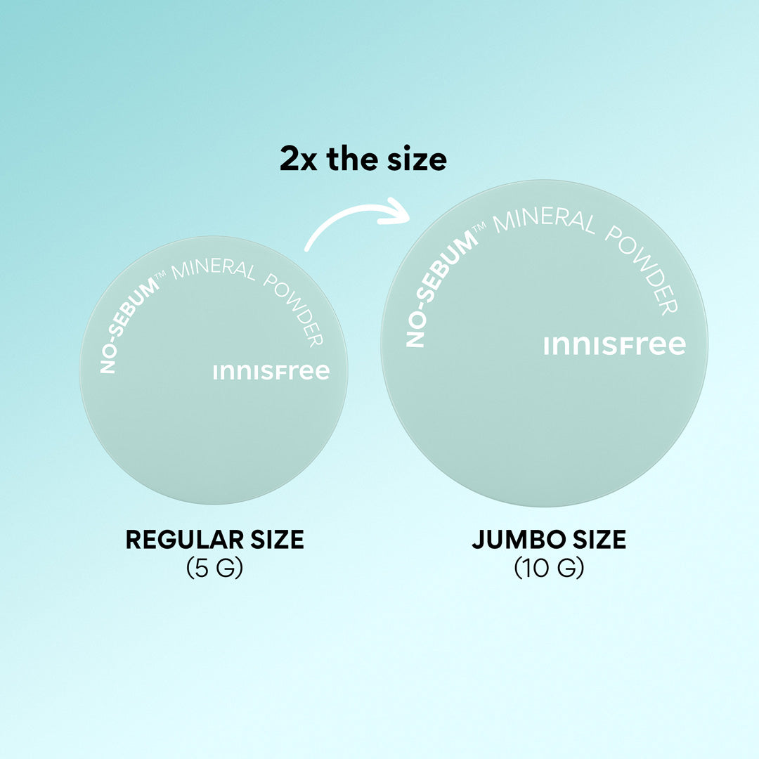 No-Sebum Mineral Powder sizes: JUMBO