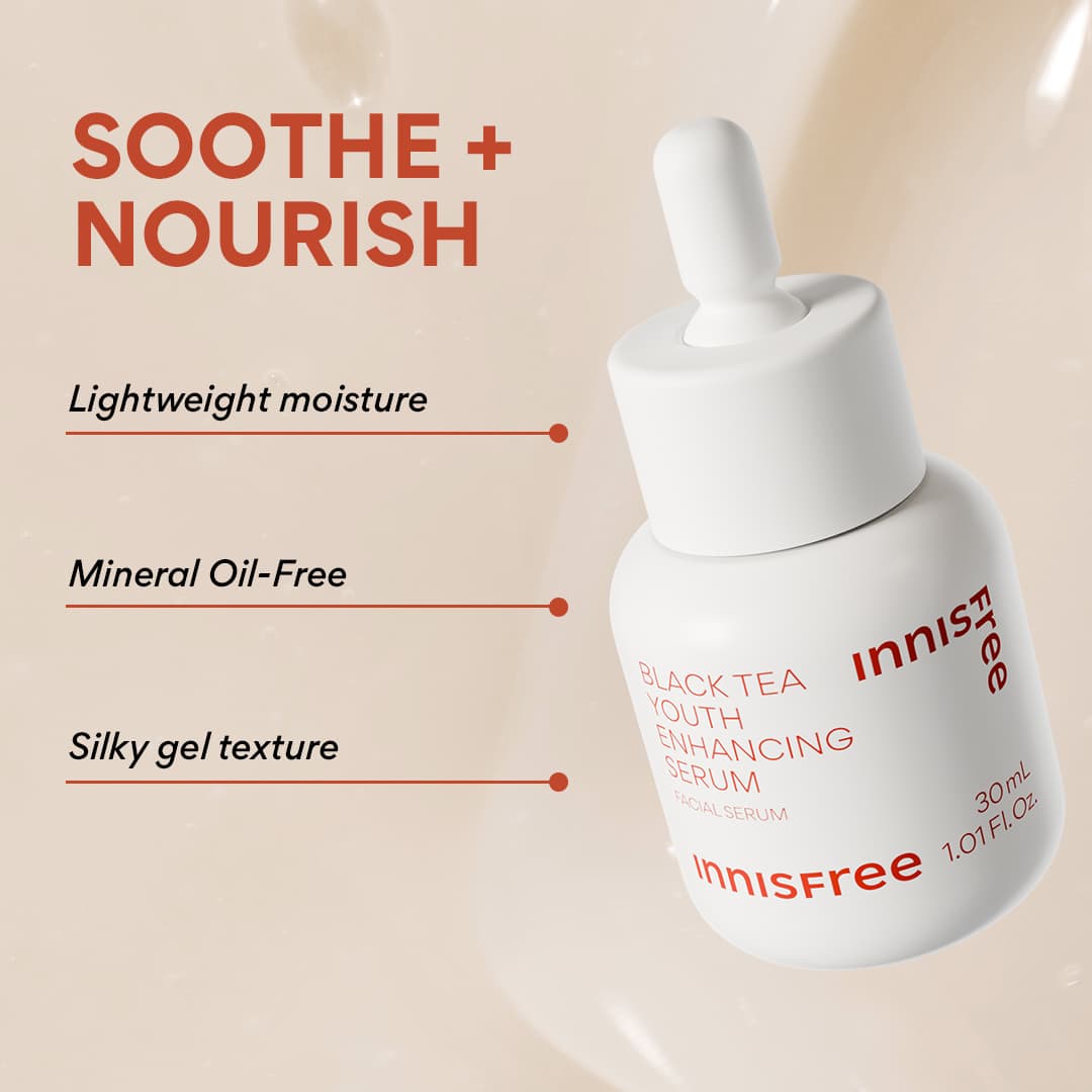 soothe and nourish with black tea serum benefits