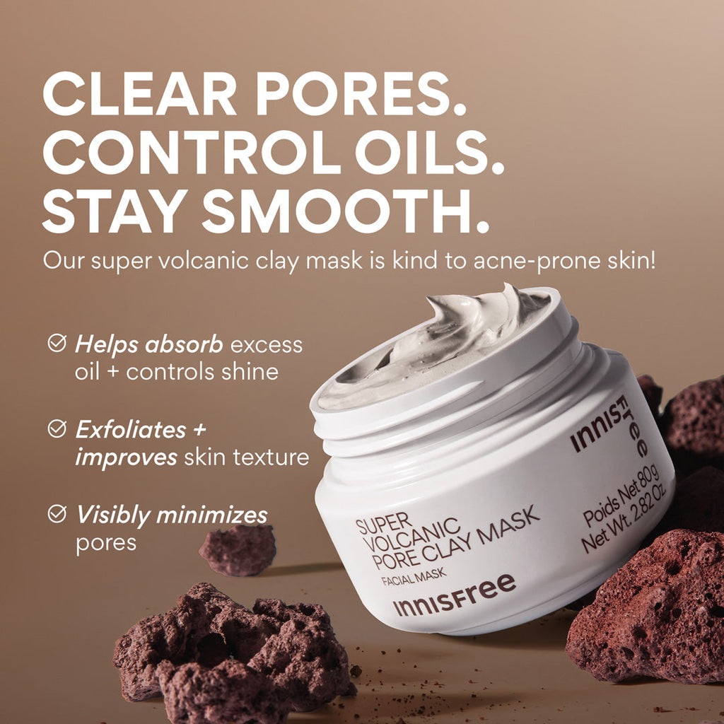 Super Volcanic Pore Clay Mask  ORIGINAL, benefits