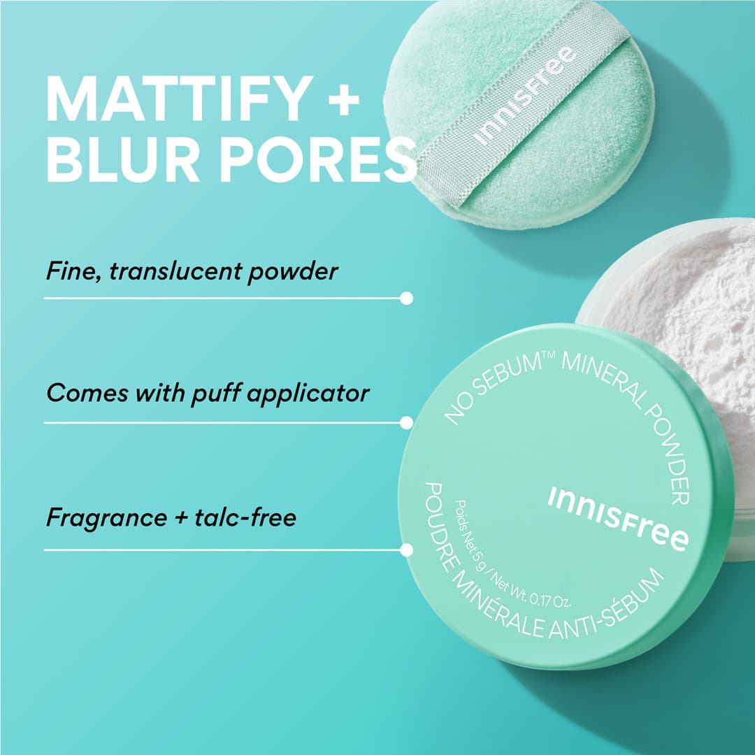 No-Sebum Mineral Powder benefits: REGULAR