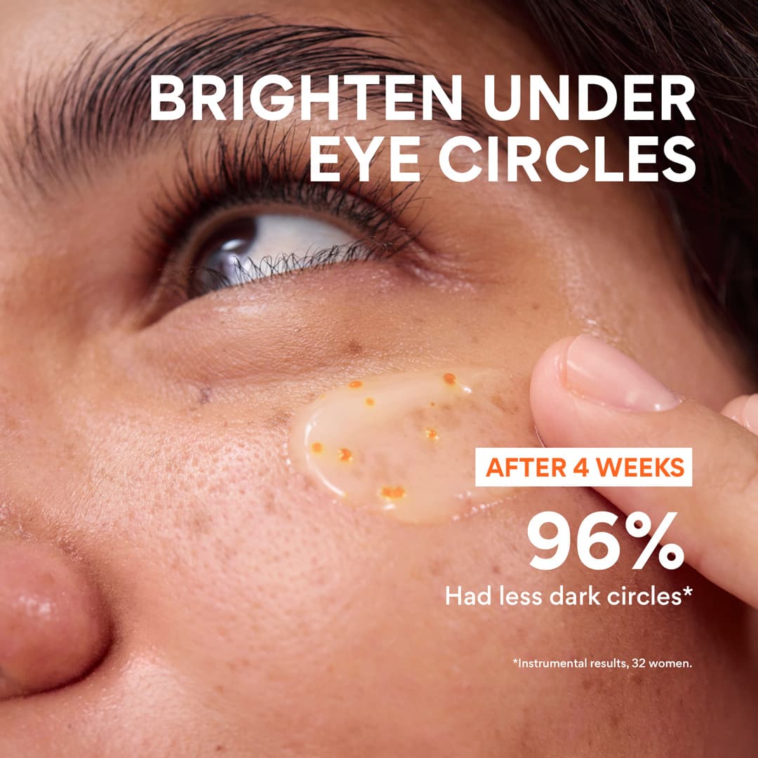 Vitamin C Brightening Gel Cream: brighten under eye circles claim