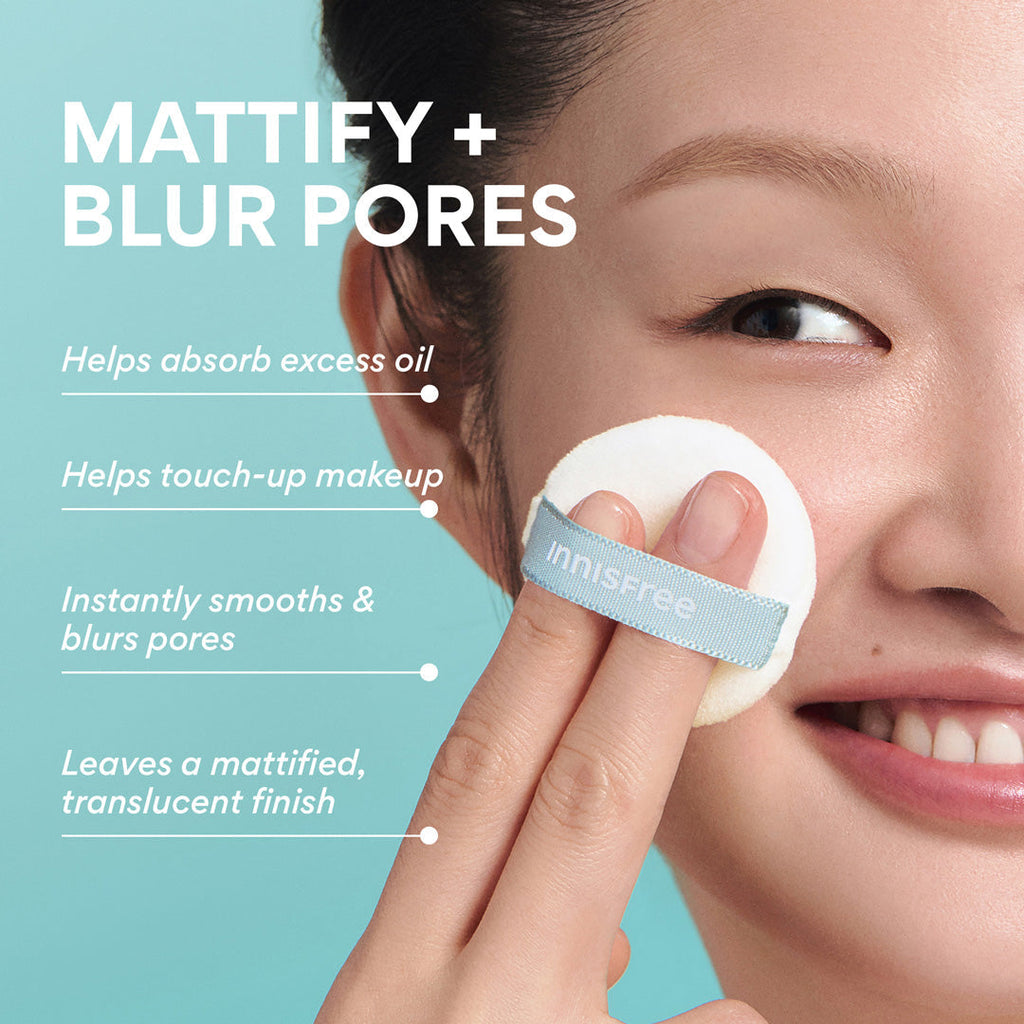 innisfree No-Sebum Mineral Pact benefits: COMPACT