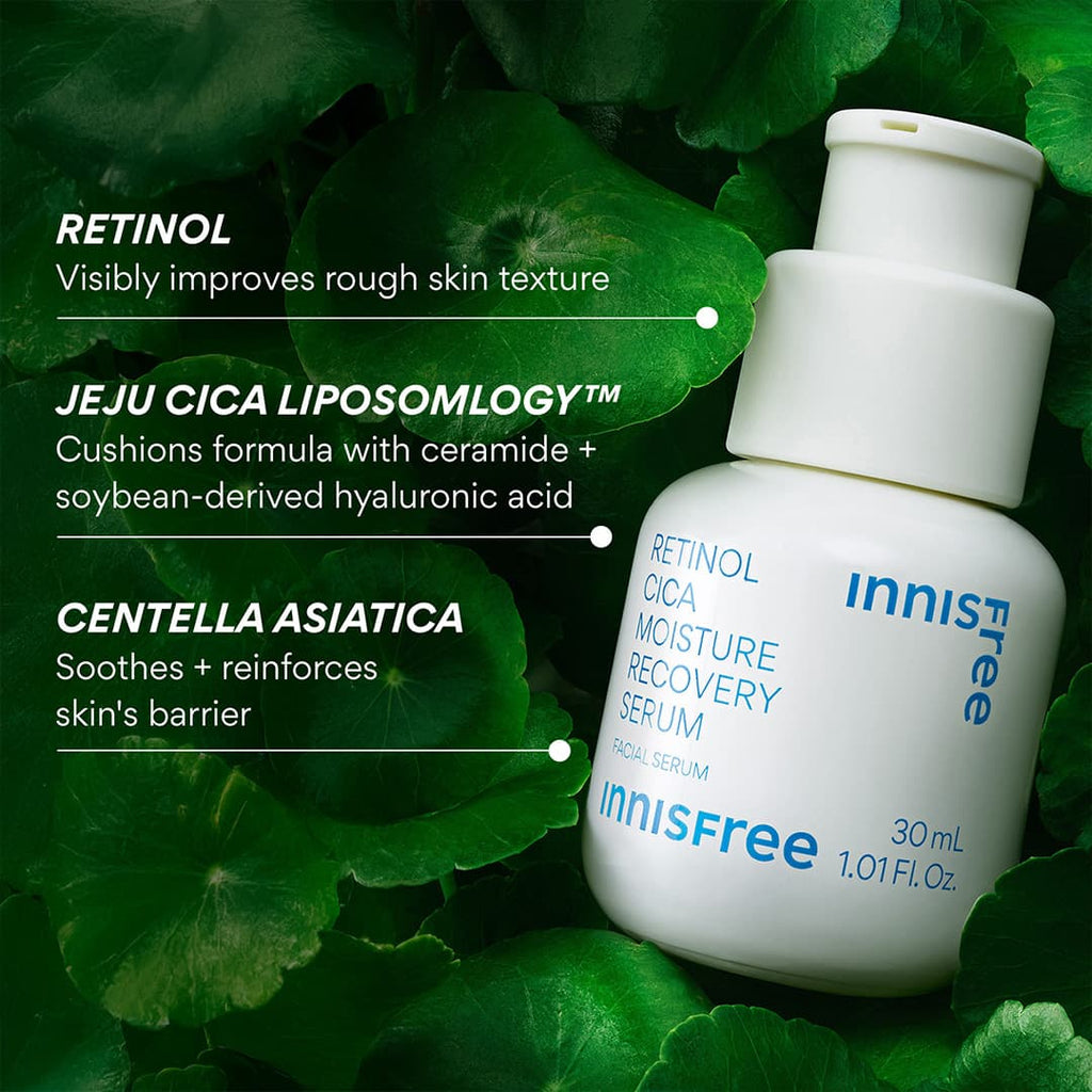 Retinol Cica Moisture Recovery Serum ingredients