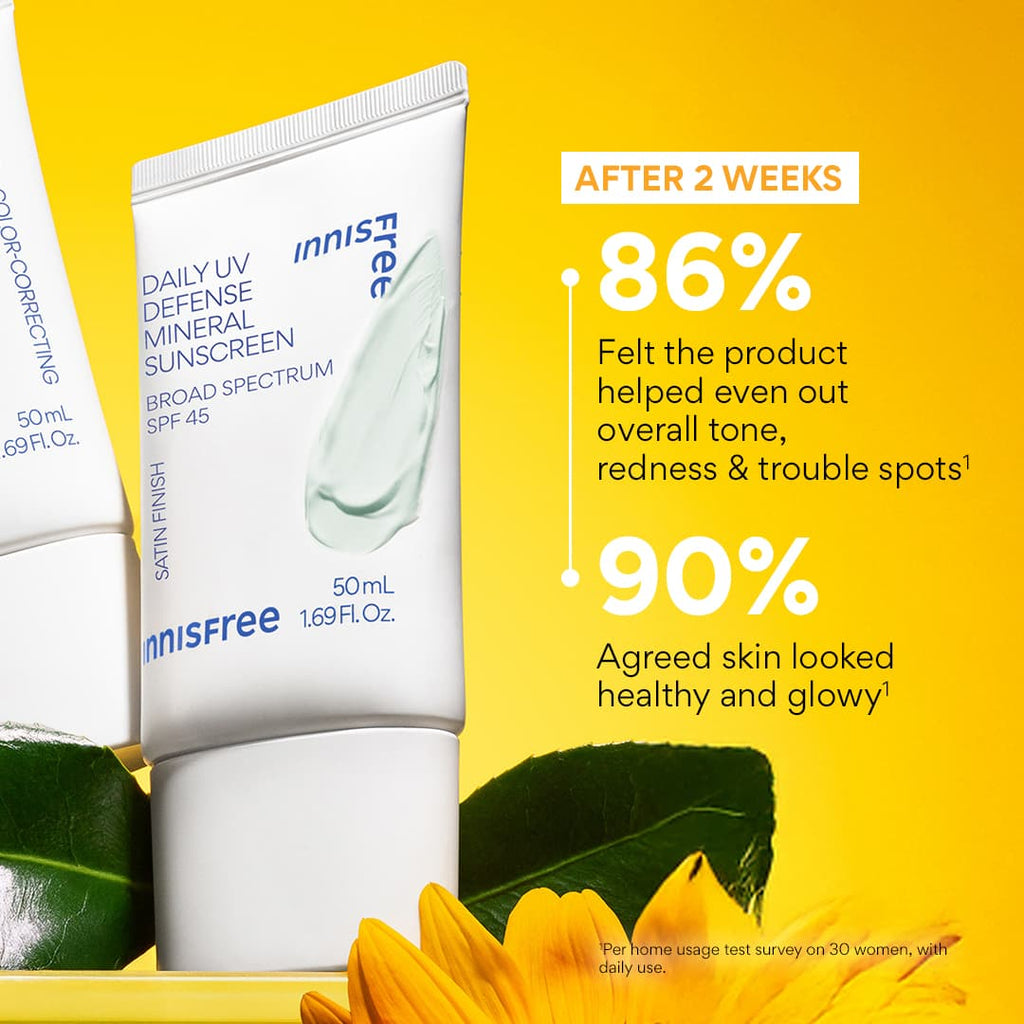 Daily UV Defense Mineral Sunscreen claims