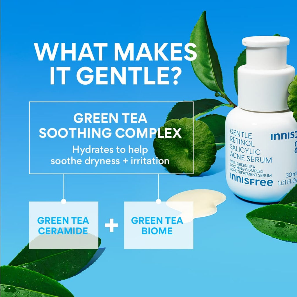 What makes Gentle Retinol Salicylic Acne Serum gentle