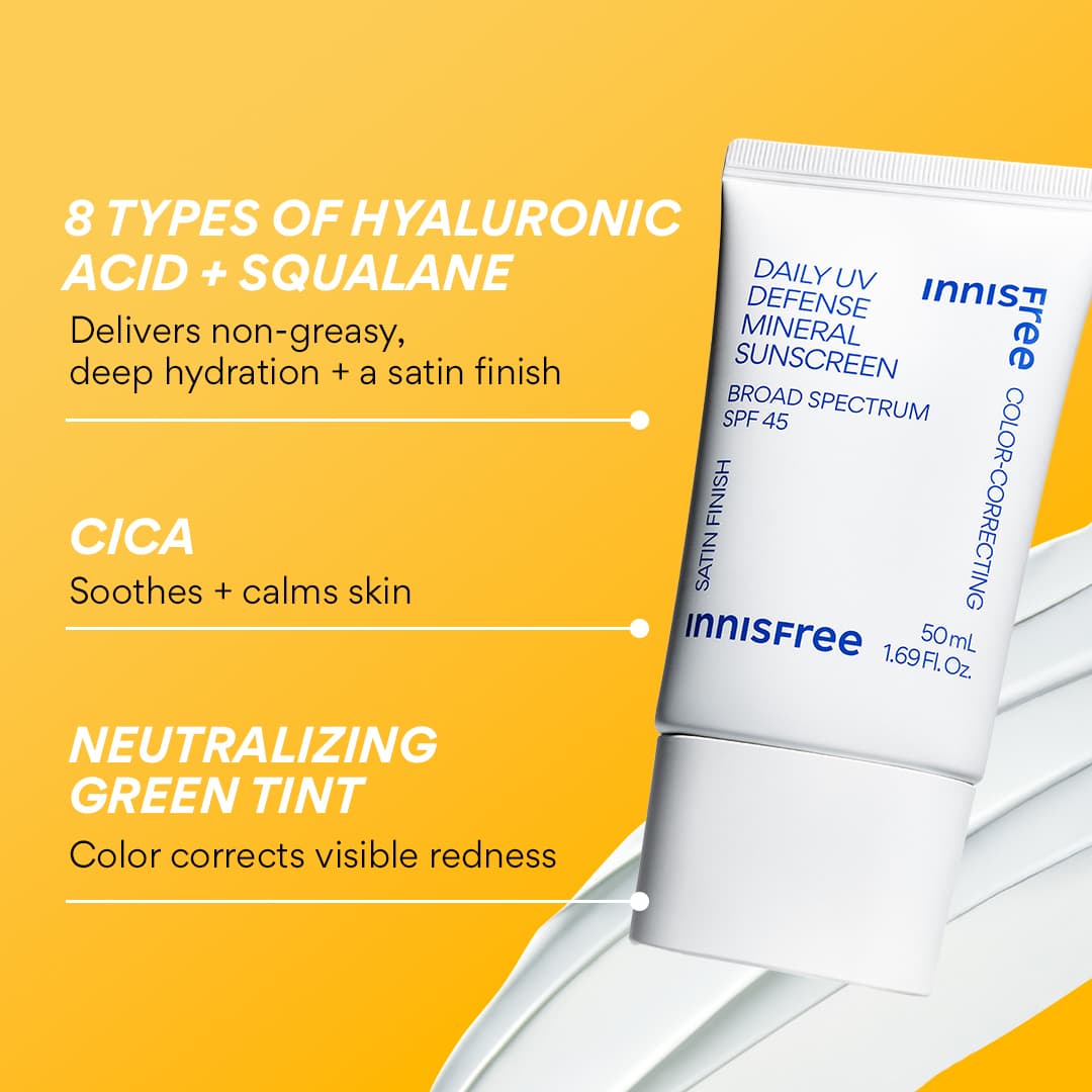 Daily UV Defense Mineral Sunscreen ingredients