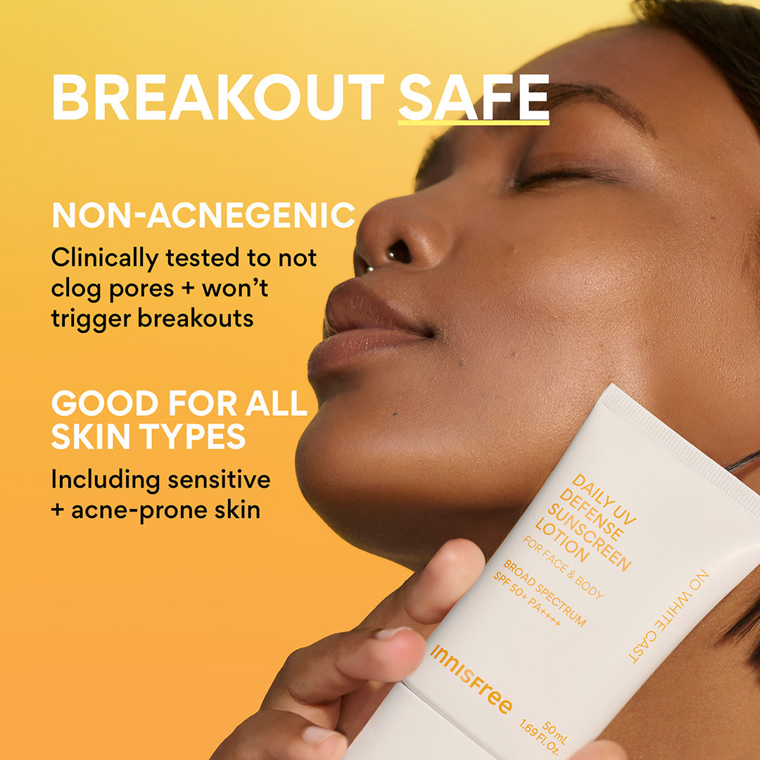 Daily UV Defense Sunscreen SPF 50+ PA++++ breakout safe