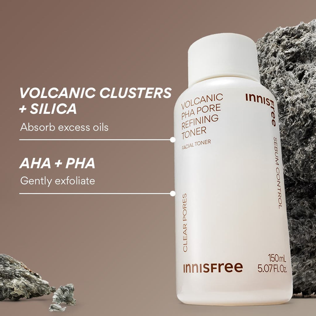 Volcanic PHA Pore Refining Toner ingredients